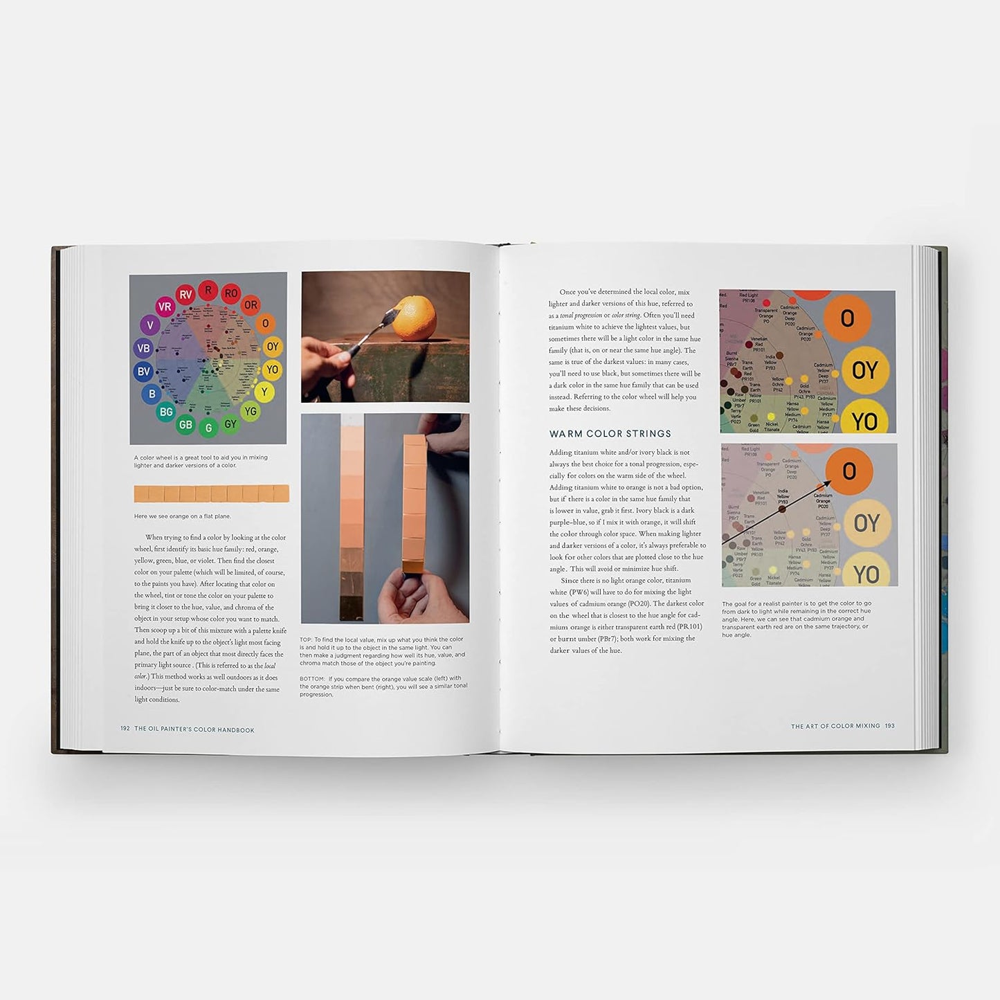 The Oil Painter's Color Handbook: A Contemporary Guide to Color Mixing, Pigments, Palettes, and Harmony -Hardcover –