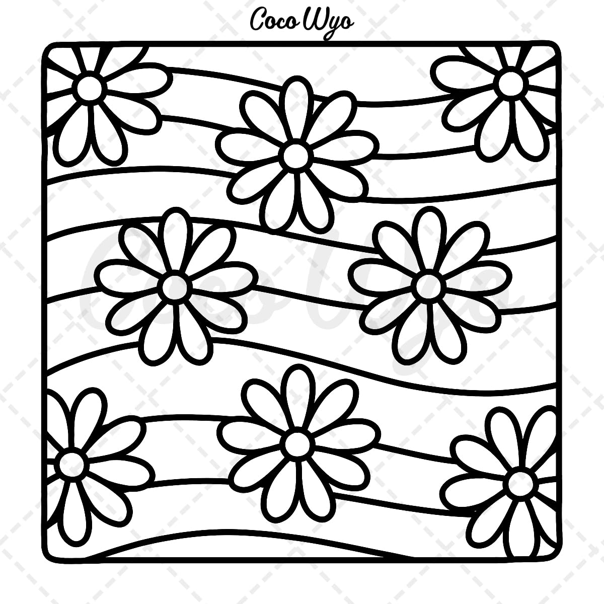 Comfy Patterns: Coloring Book for Adults and Kids, Bold and Easy, Simple and Big Designs for Relaxation Featuring Lovely Cozy Pattern and Mandala (Bold & Easy Coloring)