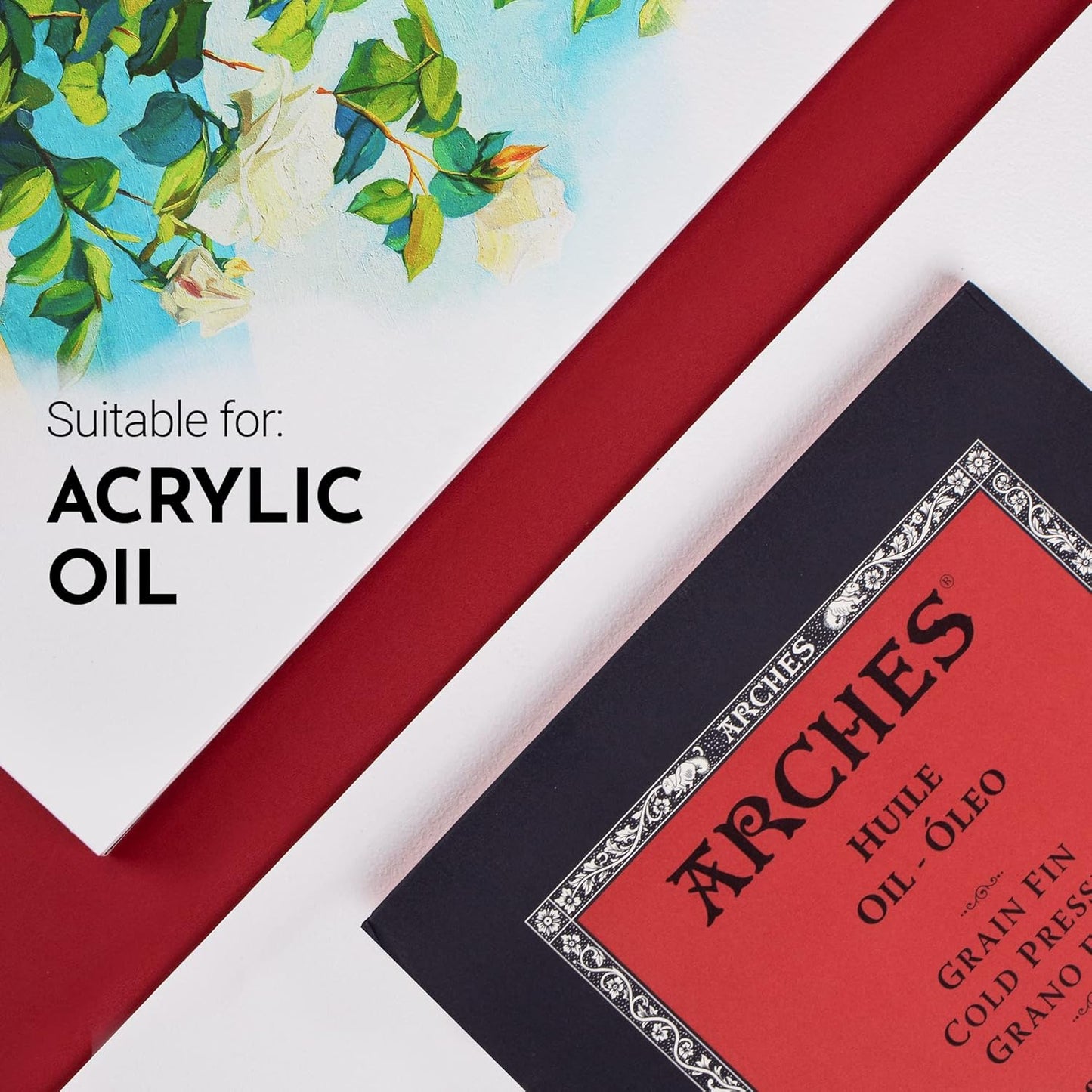Arches Oil Painting Pad 9"x12"