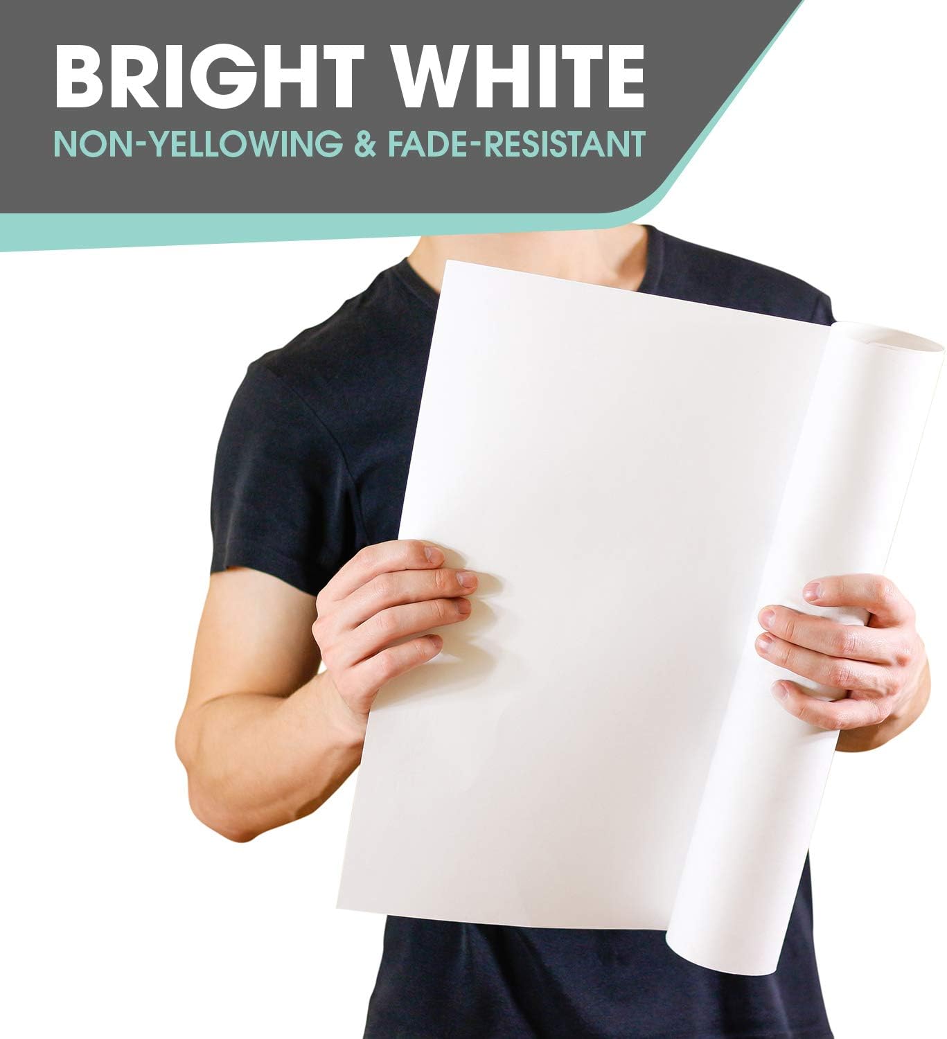 White Art Easel Paper Roll (18 Inch by 175 Feet)