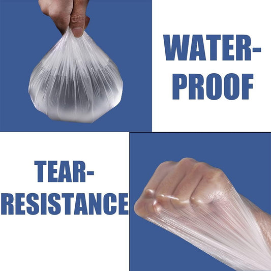 20 Pieces Plastic Drop Cloth, Multiple Waterproof Cloth Sheets for Painting, Dust-Proof and Rustproof, 9x12 Feet Tarp, Furniture Cover