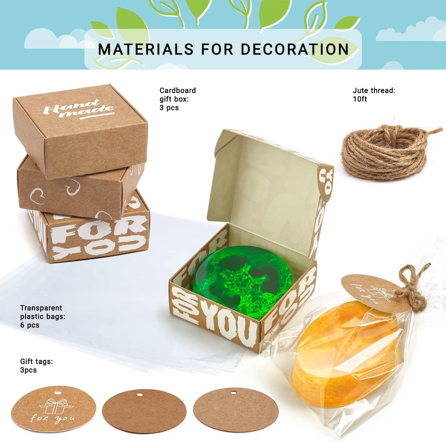Soap Making Kit for Adults Organic - Soap Kit Making for Beginners Natural - Make Your Own Soap - DIY Soap Maker Kit - Organic Soap Making Kit
