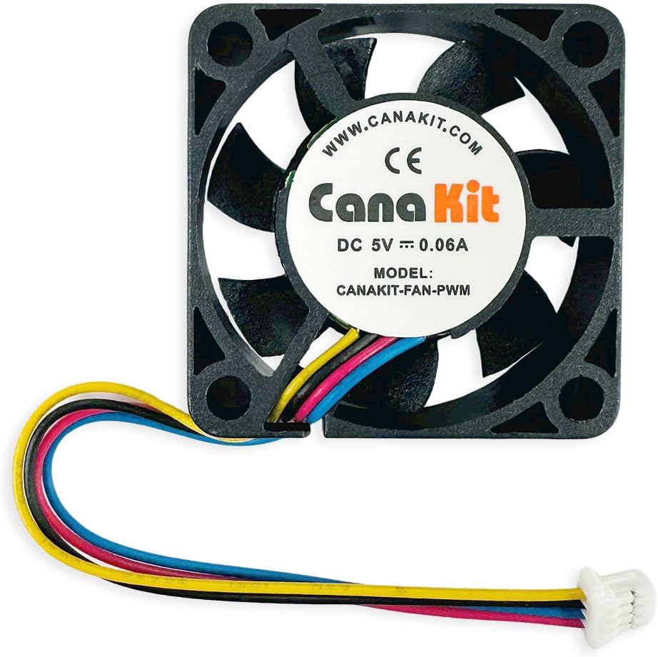CanaKit Raspberry Pi 5 Starter Kit MAX - Turbine White (256 GB Edition) (8GB RAM)