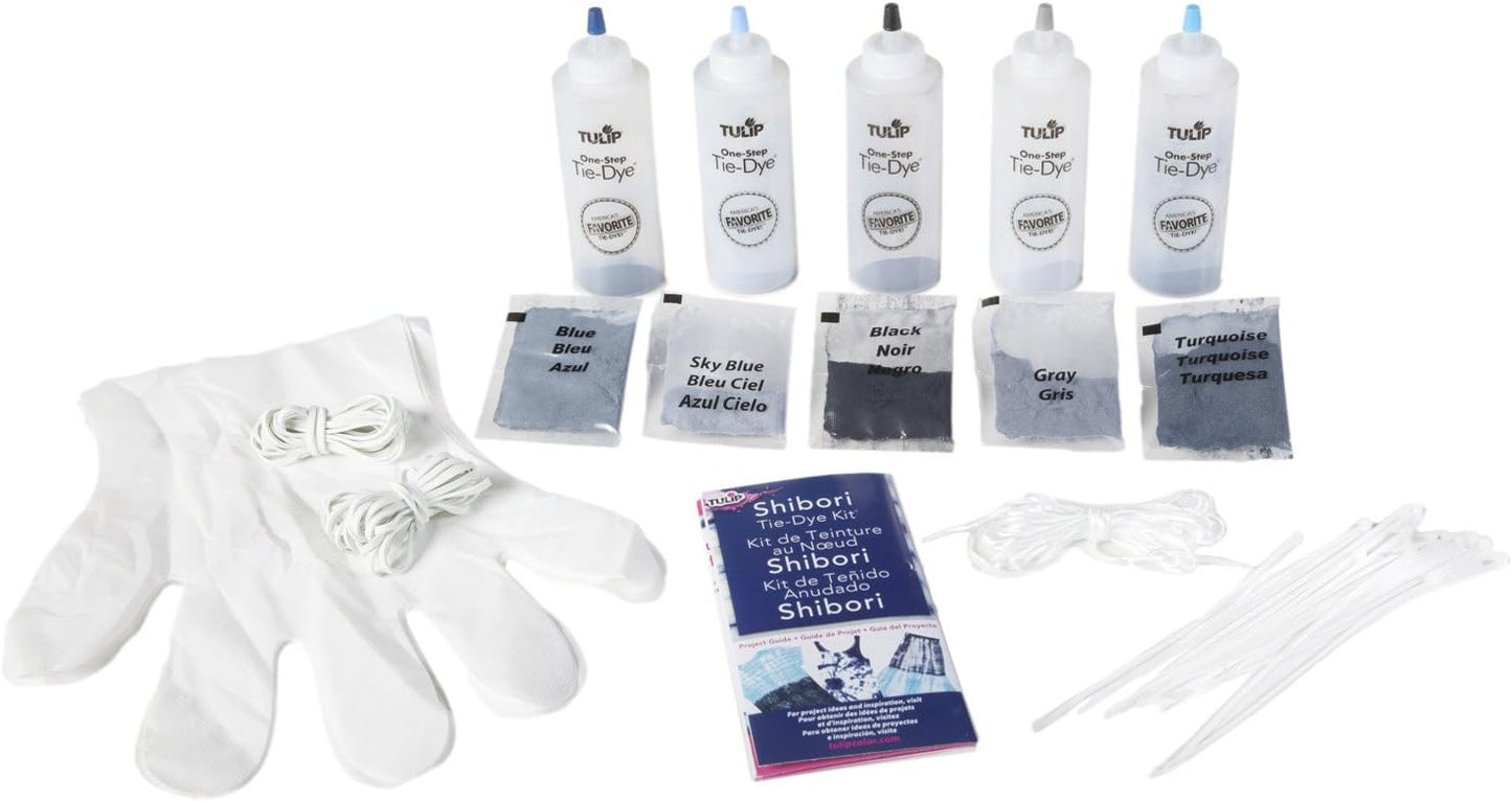 Tulip One-Step Tie-Dye Kit One-Step Tie Kit Fabric Dye, Shibori
