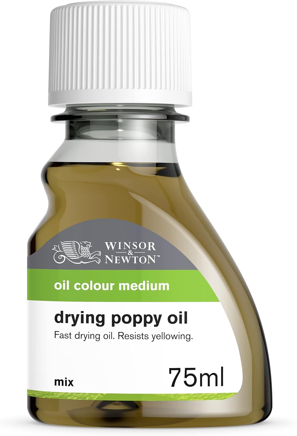 Winsor & Newton Sansodor Drying Poppy Oil, 75ml (2.5oz) Bottle