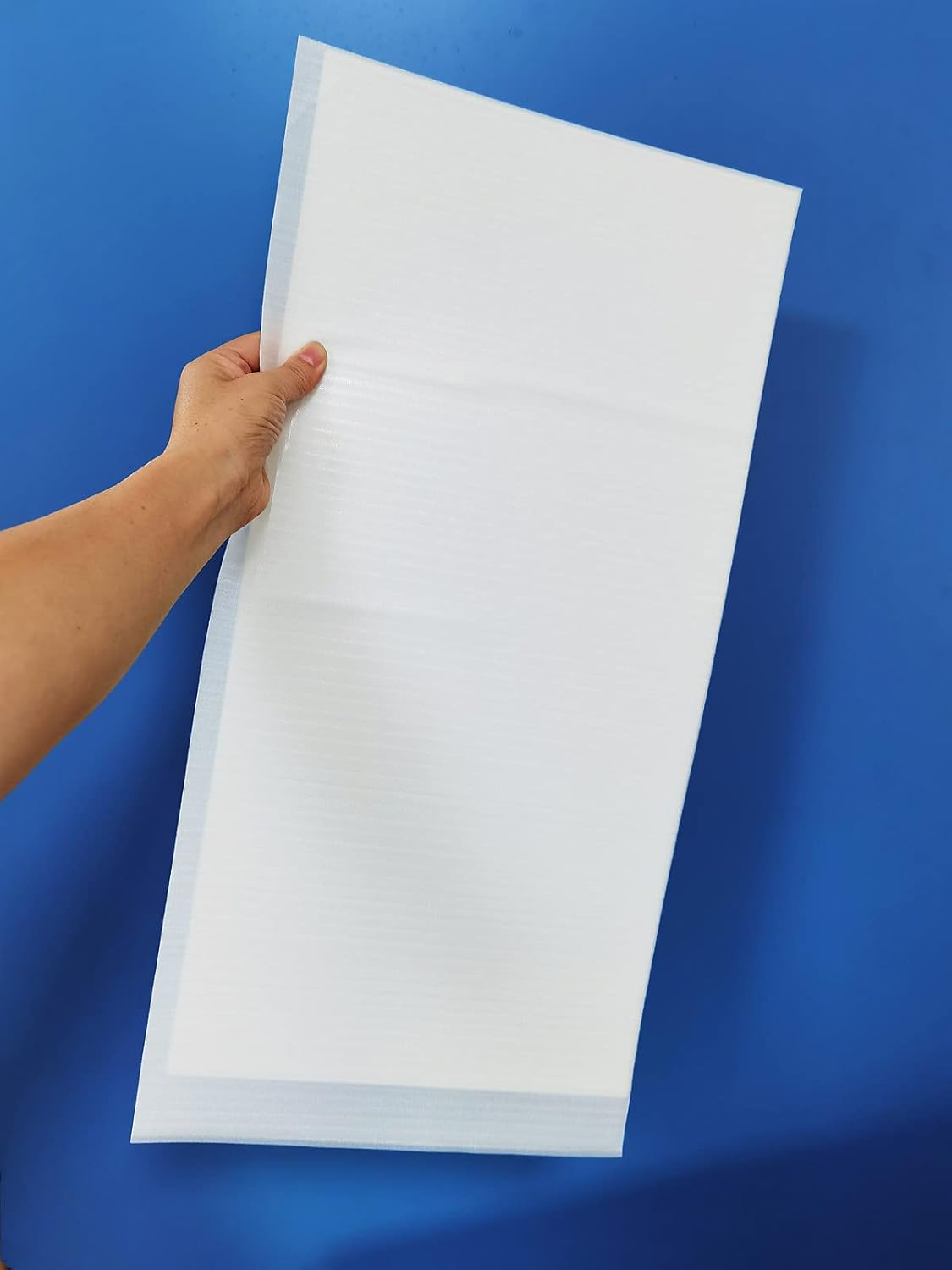 BANLTRE 12 x 24 inch Flat Packaging 10 Sheets 7.5 mil Mylar Sheet Milky Translucent PET Blank Stencil Making Sheet for Cutting, Cut Tool Template Material (Flat Packaging)