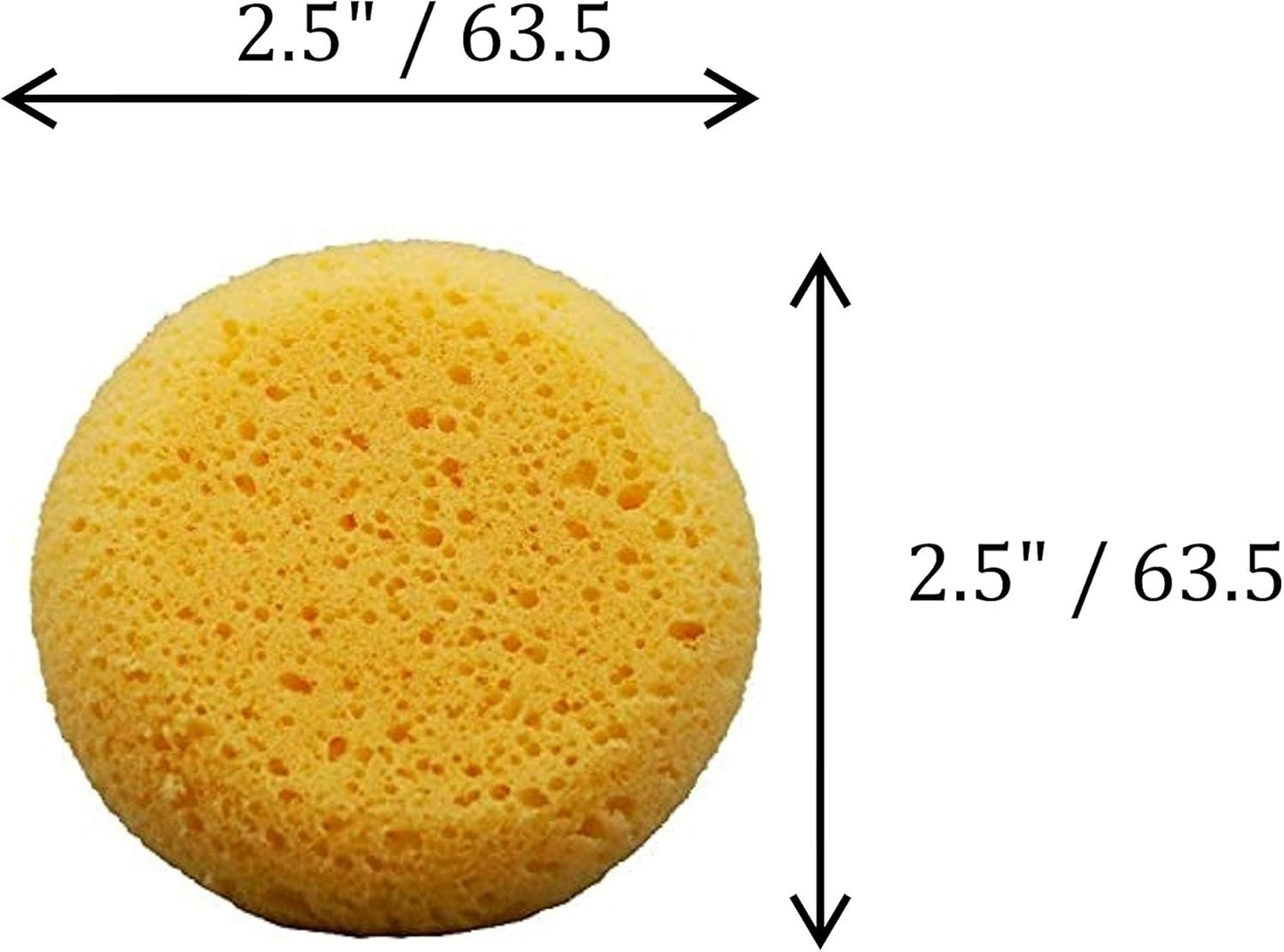 Creative Hobbies® Synthetic and Natural Silk Sponges for Painting, Crafts, Ceramics, Pottery and More, Value Pack of 7 Sponges