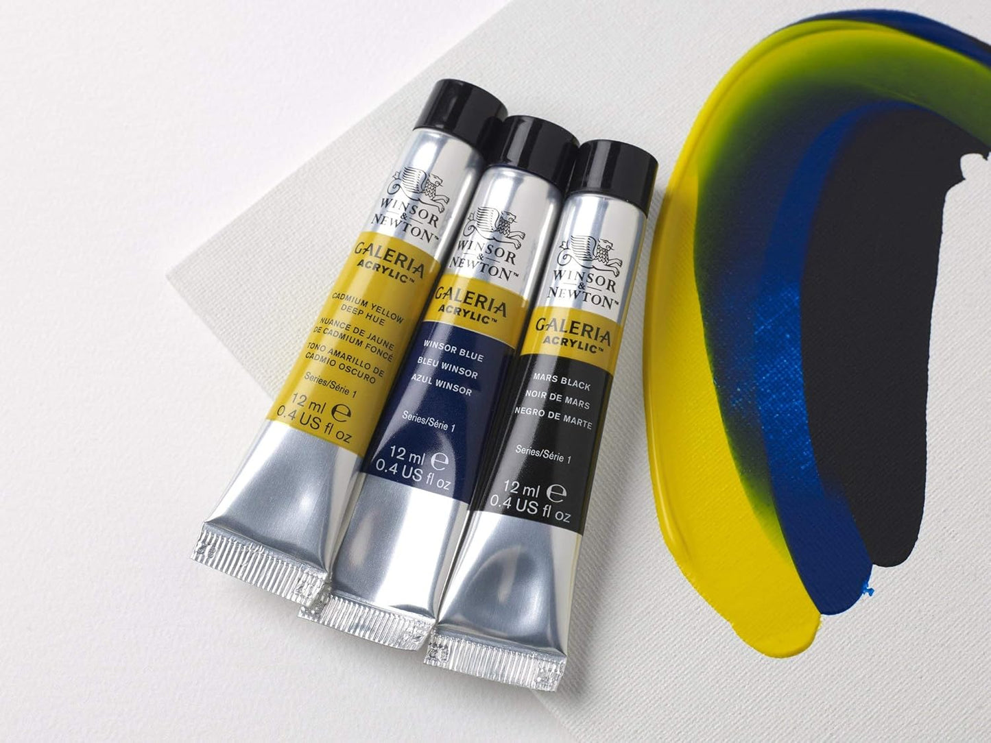 Winsor & Newton Galeria Acrylic Paint, 20 x 12ml (0.4--oz) Tube Paint Set