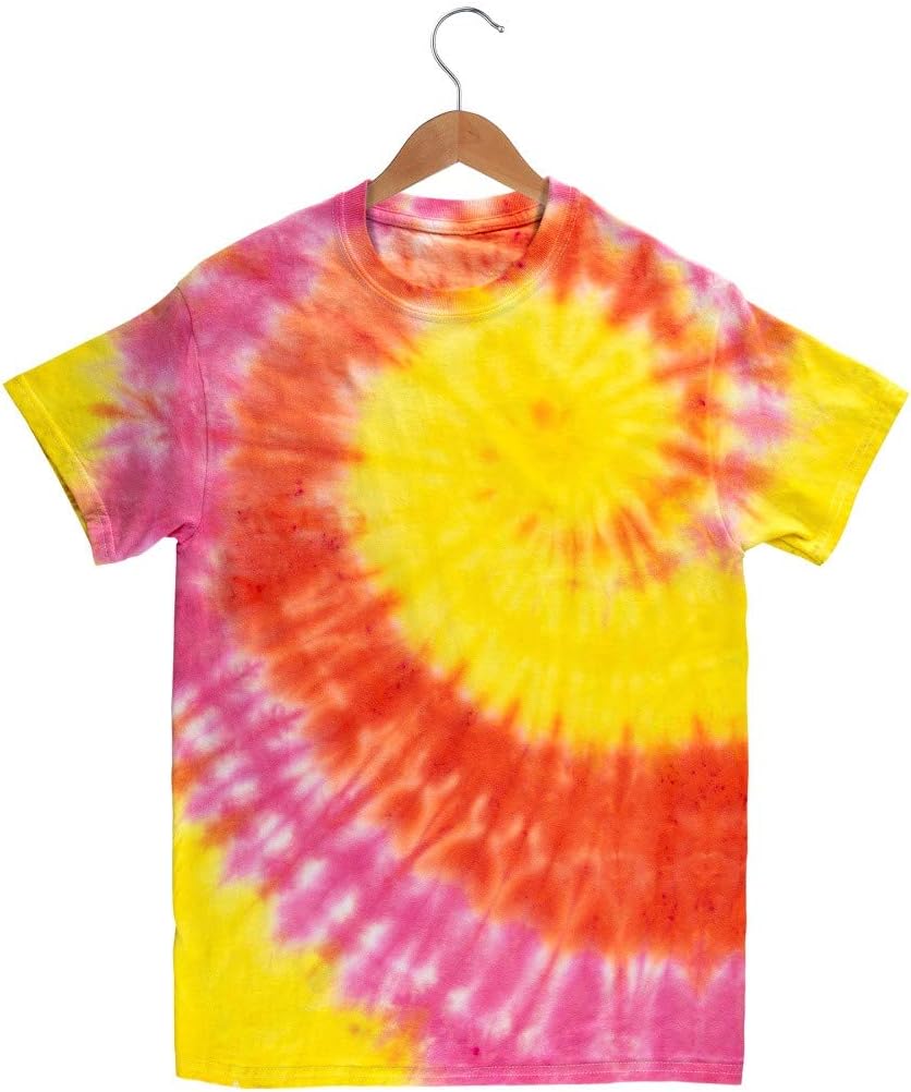 Tulip One-Step Tie-Dye Kit Block Party 16oz 8 Color Tie Dye, Rainbow, As Detailed