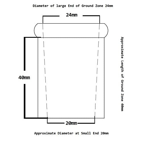 Laboy Glass Liebig Condenser with 24/40 Joints 300mm in Jacket Length Used in Reflux or Aapparatus Chemistry Lab Glassware with 10mm Glass Hose Connections