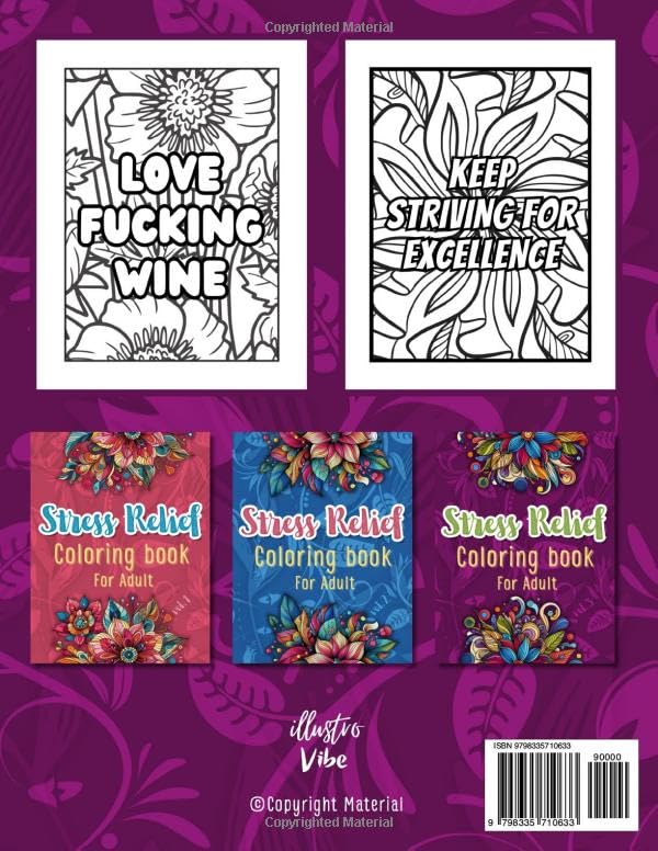 Stress Relief Coloring Book for Adults: Mindfulness Coloring for Relaxation and Anxiety vol.3