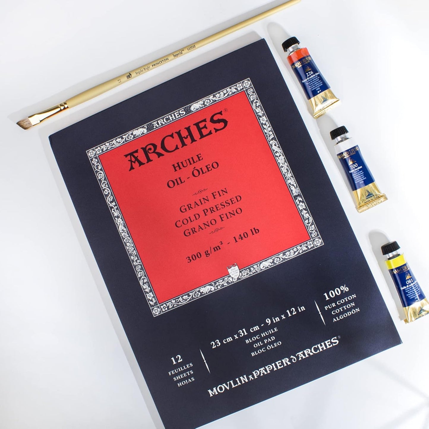 Arches Oil Painting Pad 9"x12"