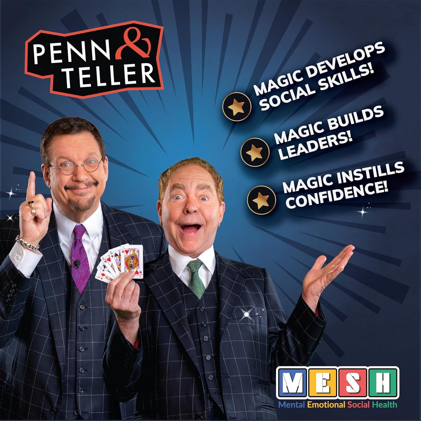 Abacus Brands Penn & Teller VR Magic Lab - Virtual Reality Kids Magic Book and Interactive STEM Learning Activity Set - for Ages 8 and Up