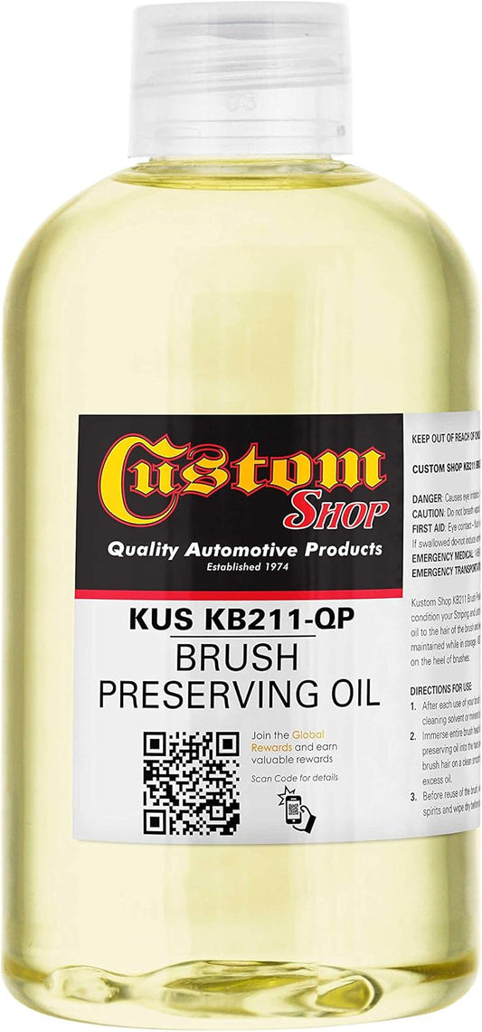 Custom Shop Pinstripe Paint Pinstriping Brush Preserving Oil
