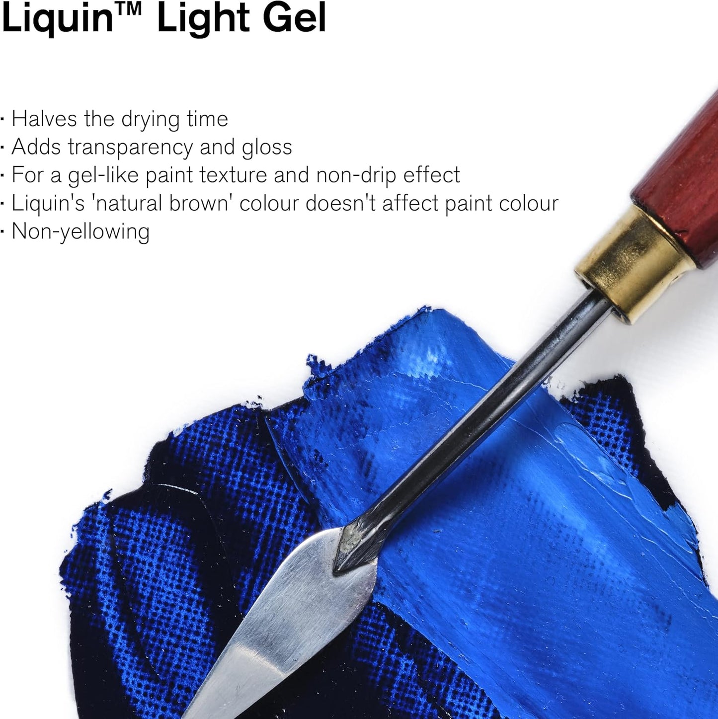 Winsor & Newton Liquin Light Gel Medium, 75ml (2.5-oz) Bottle