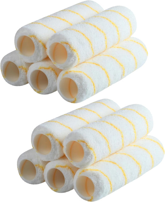 Bates- Paint Roller Covers, 9", Pack of 10, Covers for Paint Rollers 9 Inch, 9 Inch Paint Roller Covers, Paint Roller Cover, Paint Roller Covers 9 Inch, Large Paint Roller Covers