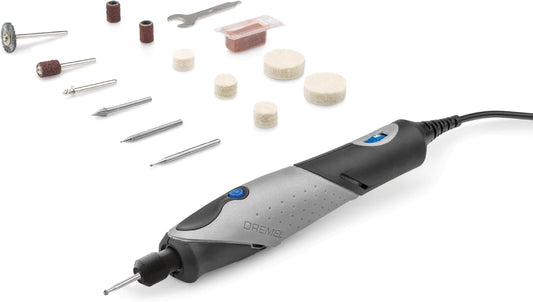 Dremel 2050-15 Stylo+ Versatile Craft Rotary Tool, Wood Carving Detail Tool, Perfect for Pumpkin Carving, Glass Etching, Leather Burnishing, Jewelry Making, and Polishing