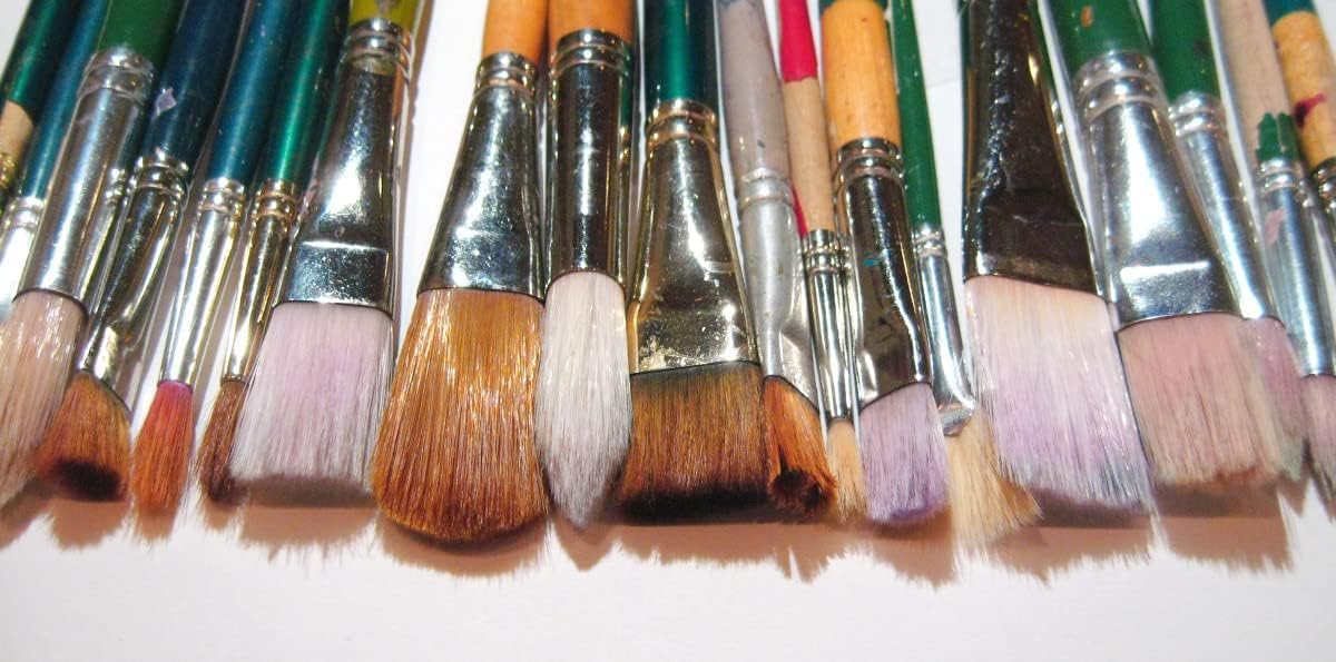 Green Piece® Amazing Paint Brush Cleaner for Paint Cleanup, Wet or Dry Paint, Brushes with Oil or Acrylic Paints, restores Wood Metal – 18 Ounce Completely Nontoxic 100% Natural (Pack of 2)