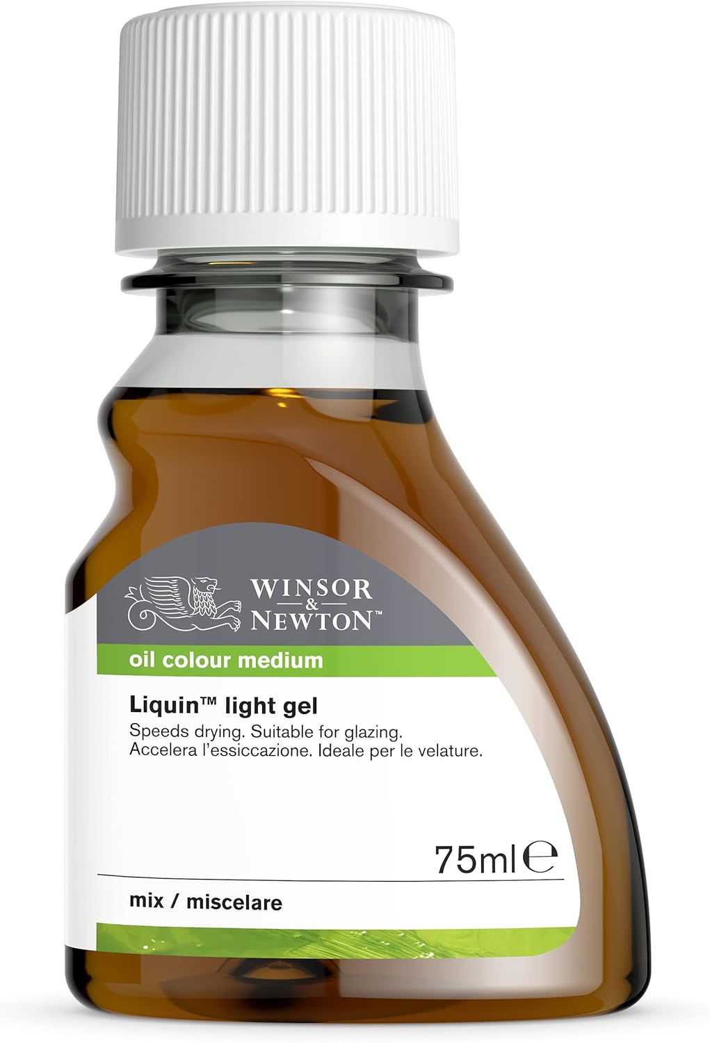 Winsor & Newton Liquin Light Gel Medium, 75ml (2.5-oz) Bottle