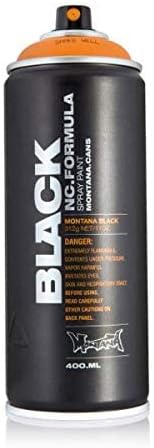 Montana Black 400ml Complete Artist Set of 24 Aerosol Spray Paint kit for Professional Crafting Graffiti Street Art Murals and Stencils