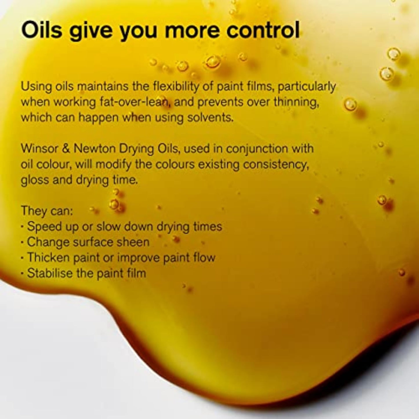 Winsor & Newton Linseed Stand Oil, 75ml (2.5oz) Bottle