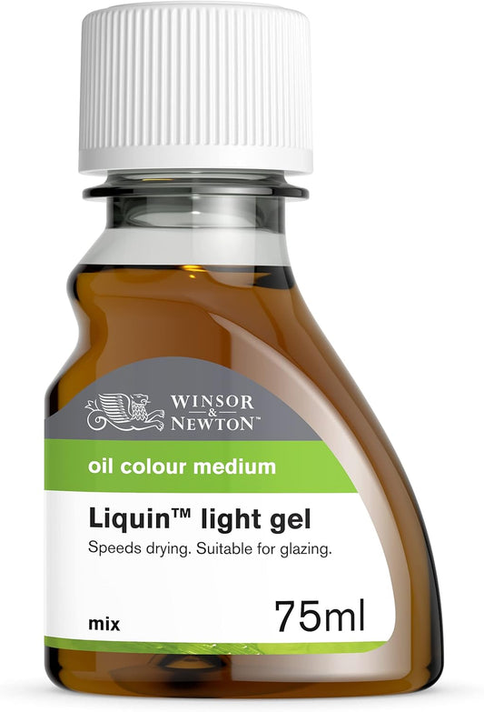 Winsor & Newton Liquin Light Gel Medium, 75ml (2.5-oz) Bottle